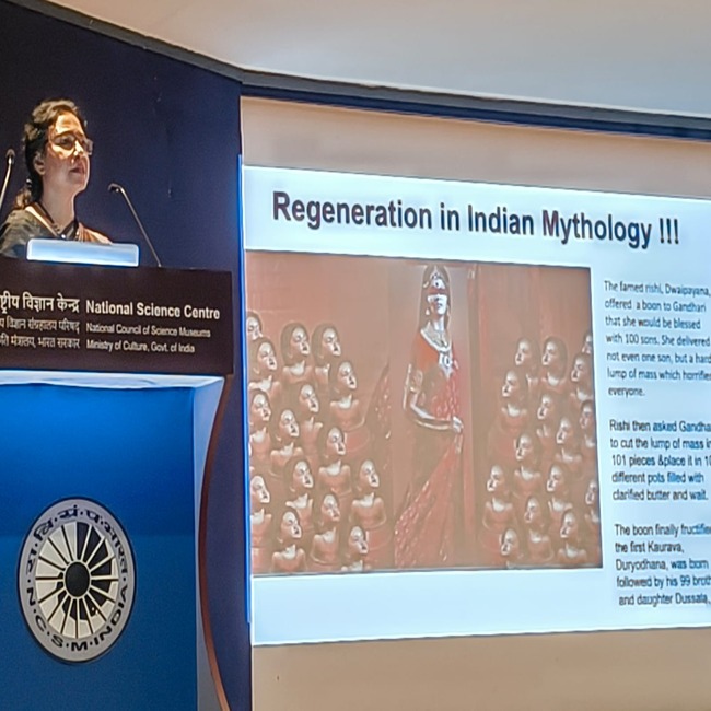 Lecture on Stem Cells at the National Science Centre